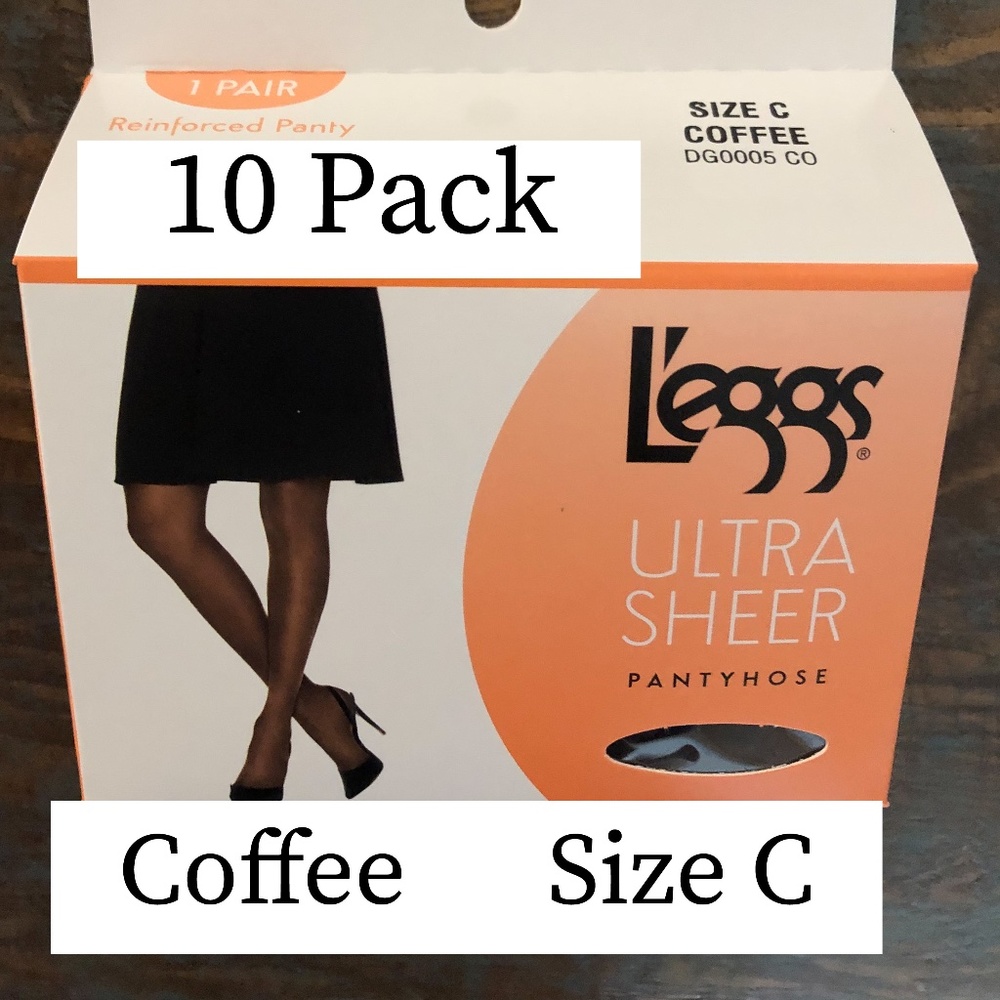 5-Pack COFFEE Pantyhose